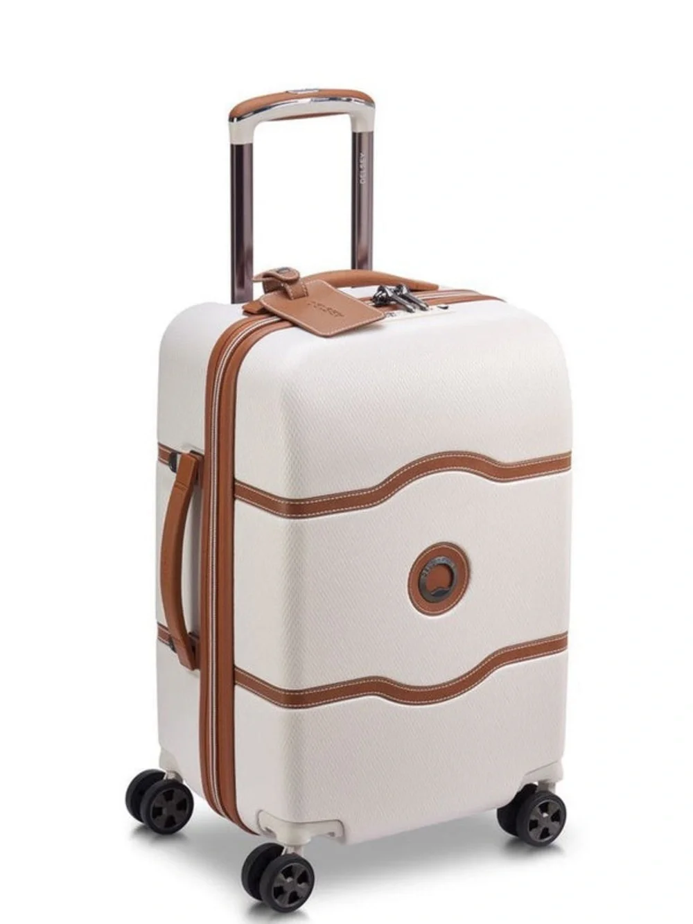 Delsey Chatelet Air Spinner Carry-on luggage . Suitcase travel bag